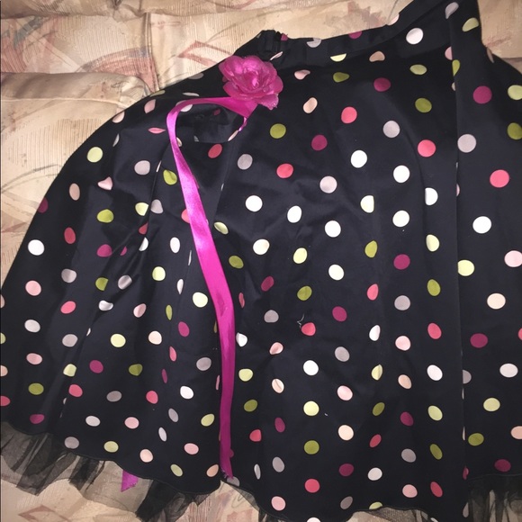 Polka- dot fancy skirt - Picture 2 of 4